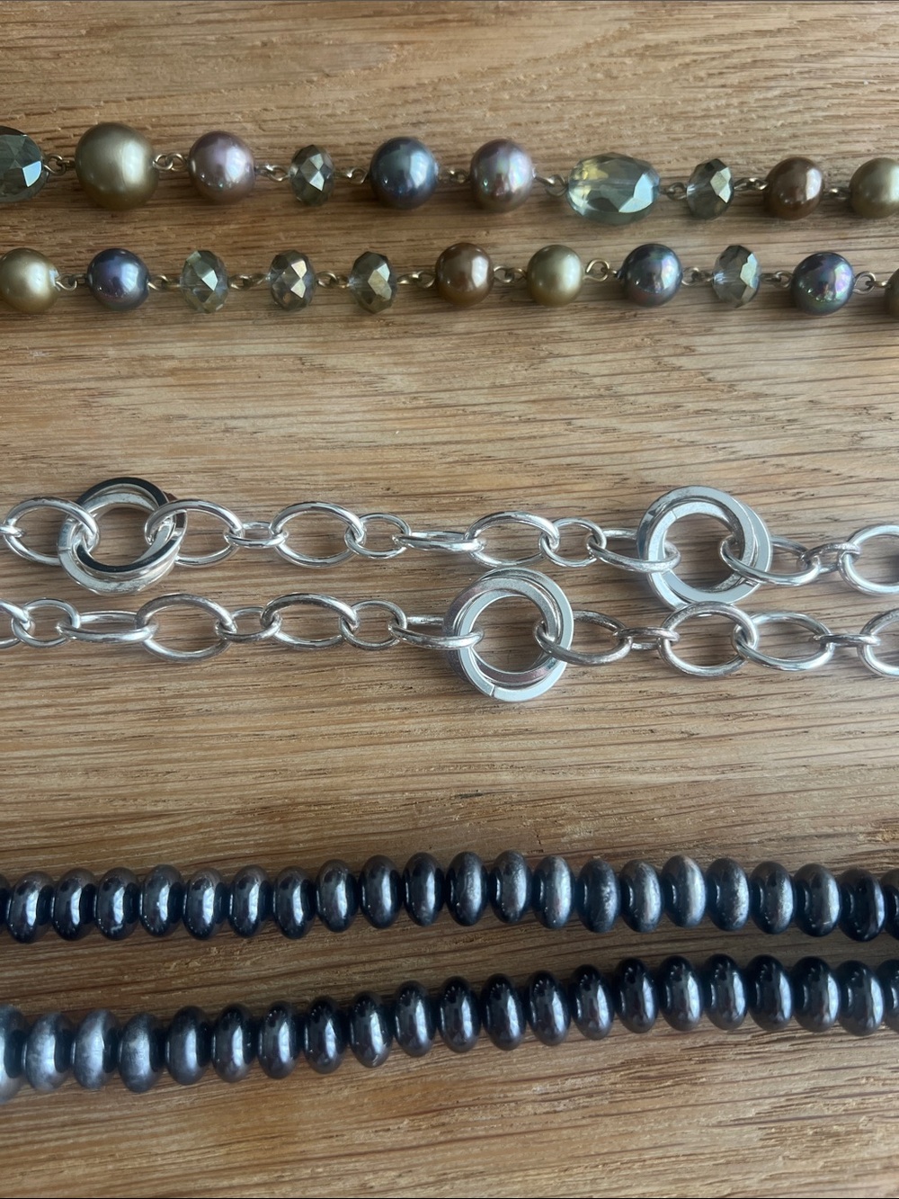 Lot of 3: Lauren Ralph Lauren, Kenneth Cole, and unmarked Vintage Necklaces